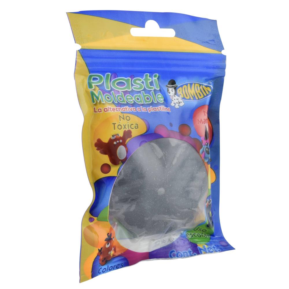 Foto 3 pulgar | Set 5 Piezas de Plastilina Moldeable Bombin Negra 100 g