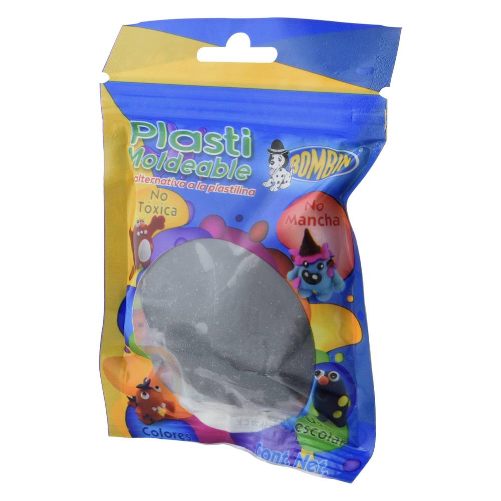 Foto 4 pulgar | Set 5 Piezas de Plastilina Moldeable Bombin Negra 100 g