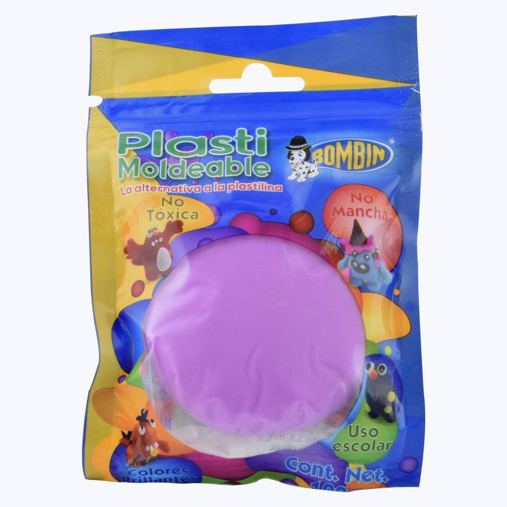 Foto 2 pulgar | Set 5 Piezas de Plastilina Moldeable Bombin Púrpura 100 g