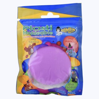 Foto 1 | Set 5 Piezas de Plastilina Moldeable Bombin Púrpura 100 g