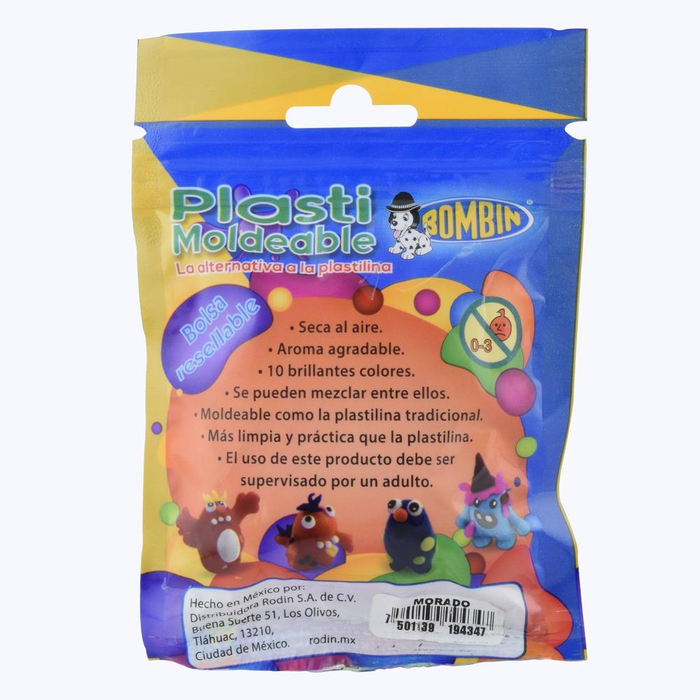 Foto 5 pulgar | Set 5 Piezas de Plastilina Moldeable Bombin Púrpura 100 g