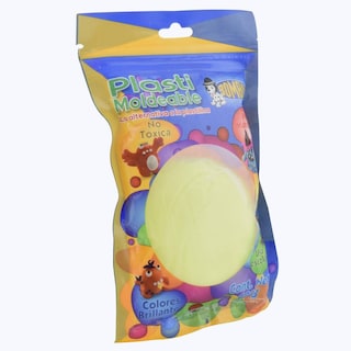 Foto 4 | Set 5 Piezas de Plastilina Moldeable Bombin Amarilla 100 g