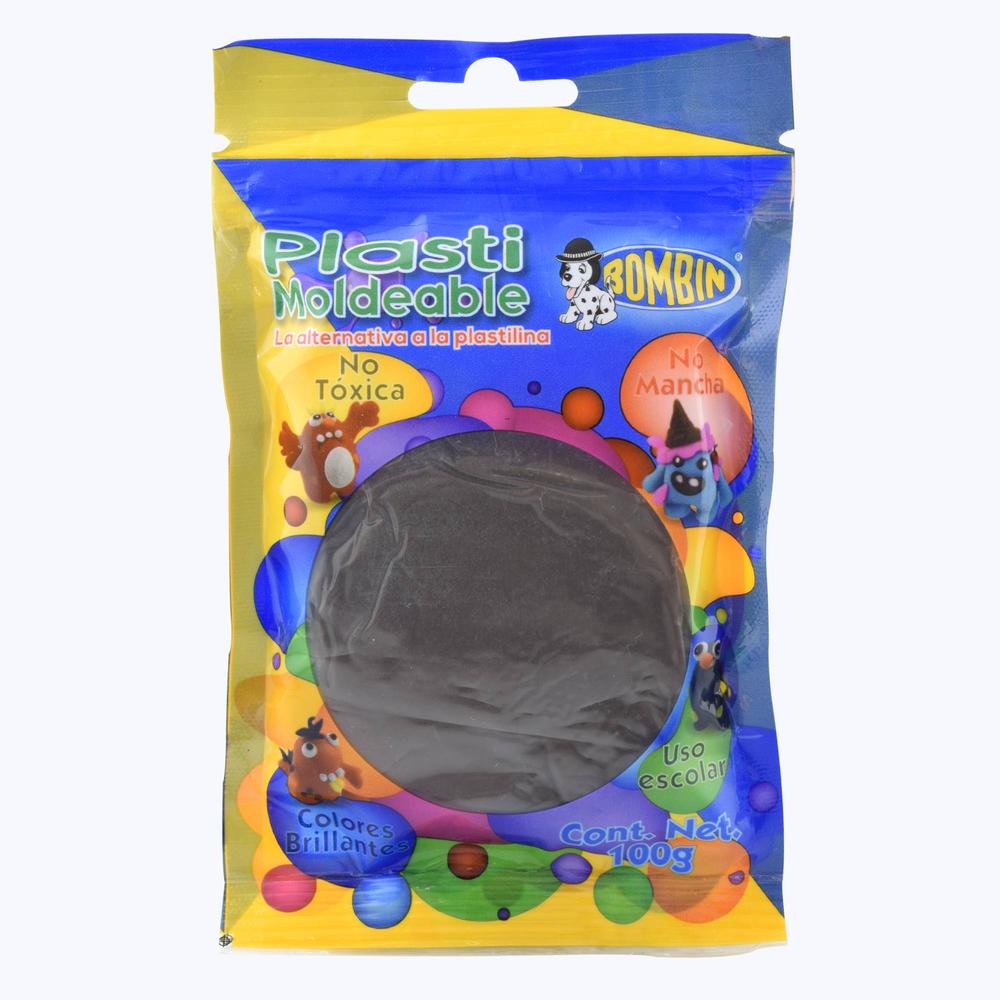 Foto 2 pulgar | Set 5 Piezas de Plastilina Moldeable Bombin Marrón 100 g