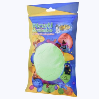 Foto 2 | Set 5 Piezas de Plastilina Moldeable Bombin Verde 100 g