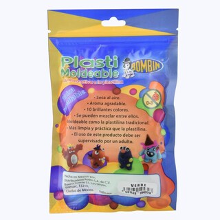 Foto 4 | Set 5 Piezas de Plastilina Moldeable Bombin Verde 100 g