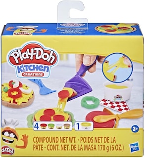 Foto 1 | Play Doh Set Kitchen Creations La Pizzeria Creativa Hasbro
