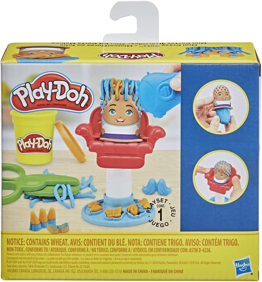 Foto 5 pulgar | Play Doh Mini Cortes Divertidos Peluquería Hasbro