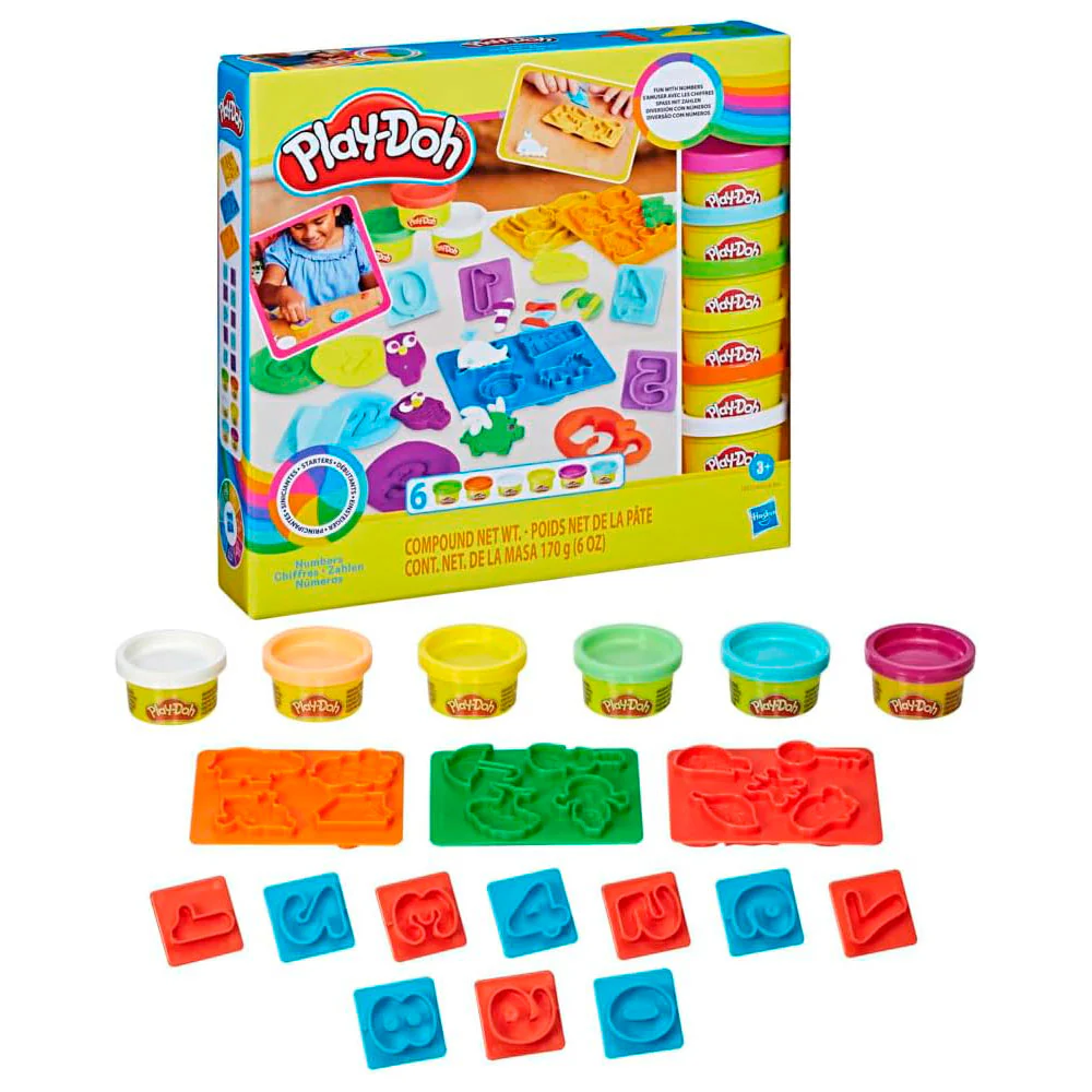 Foto 1 | Play Doh Números Hasbro