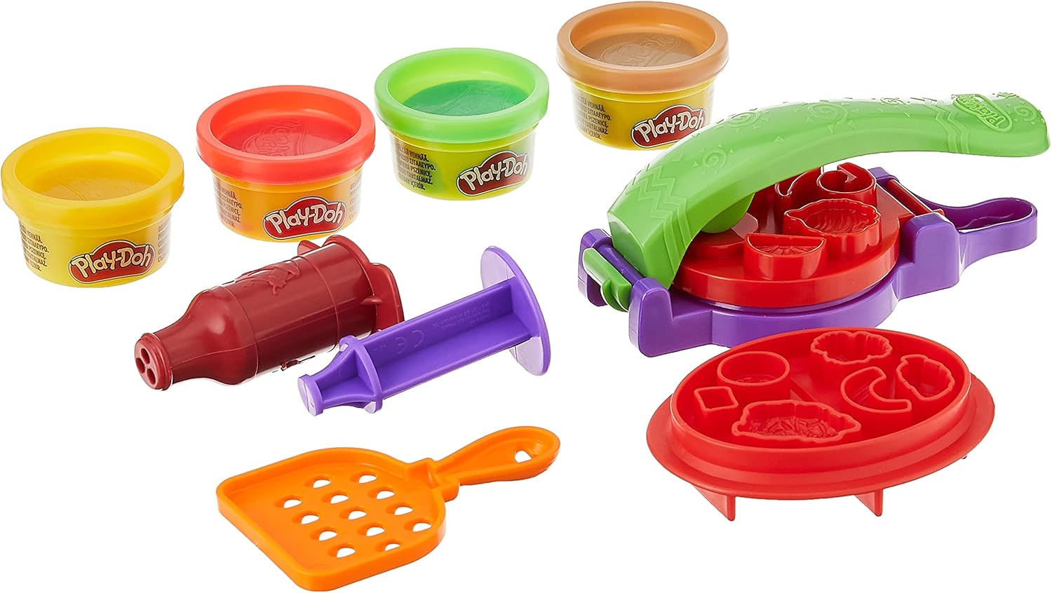 Foto 4 pulgar | Play Doh Set Kitchen Creations Tacos Divertidos Hasbro