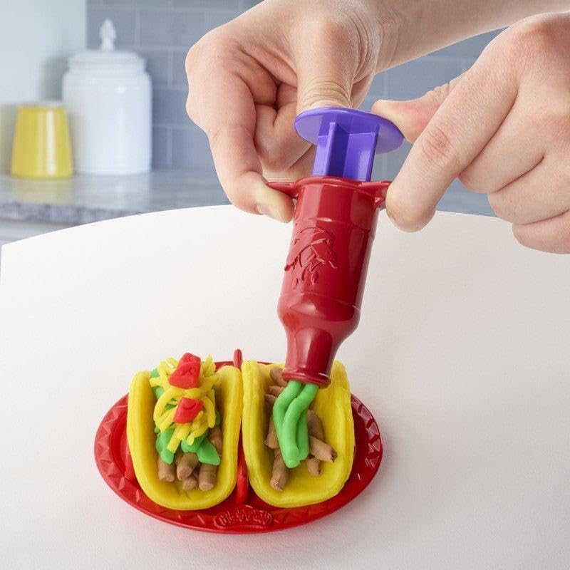 Foto 5 pulgar | Play Doh Set Kitchen Creations Tacos Divertidos Hasbro