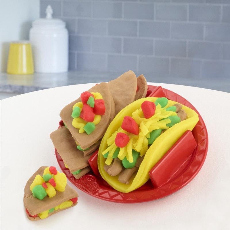 Foto 6 pulgar | Play Doh Set Kitchen Creations Tacos Divertidos Hasbro
