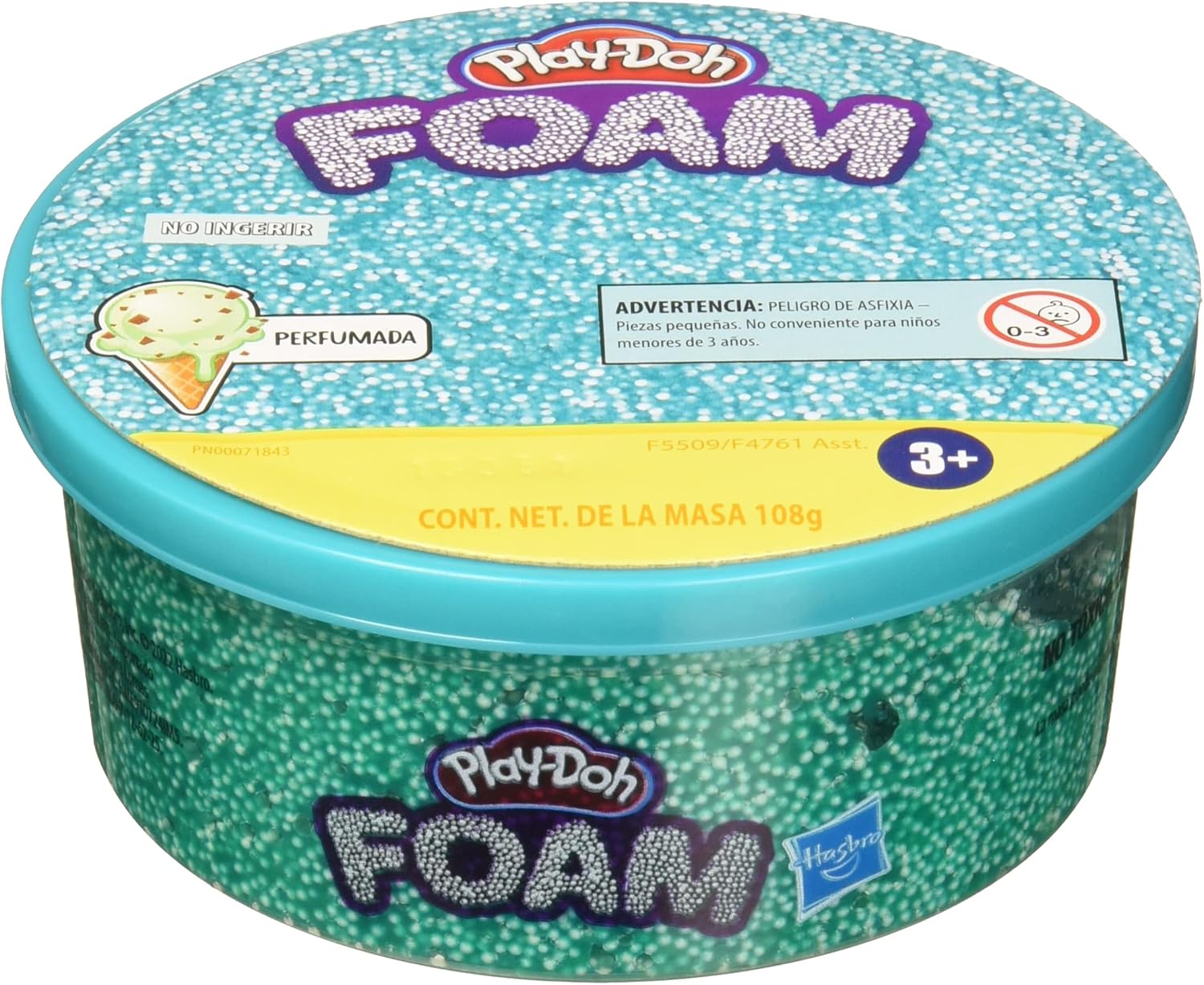 Foto 2 pulgar | Play Doh Foam - Lata Individual Aqua Aroma Helado Hasbro