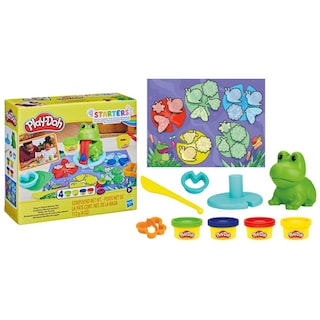 Foto 1 | Play Doh Primeras Creaciones Con La Rana Y Los Colores Hasbro