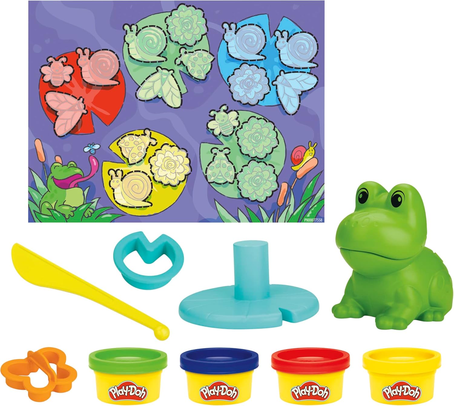 Foto 3 pulgar | Play Doh Primeras Creaciones Con La Rana Y Los Colores Hasbro
