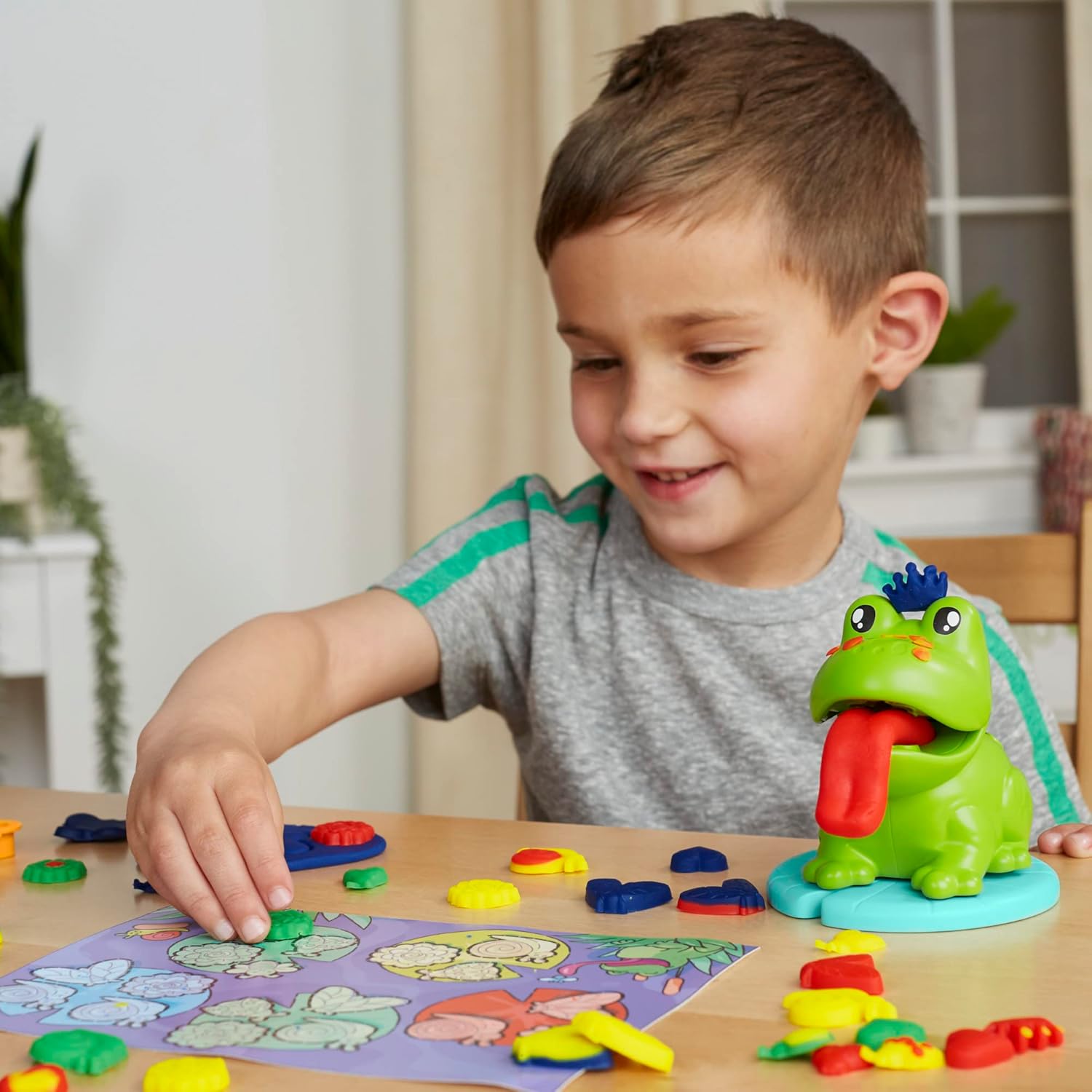 Foto 5 pulgar | Play Doh Primeras Creaciones Con La Rana Y Los Colores Hasbro