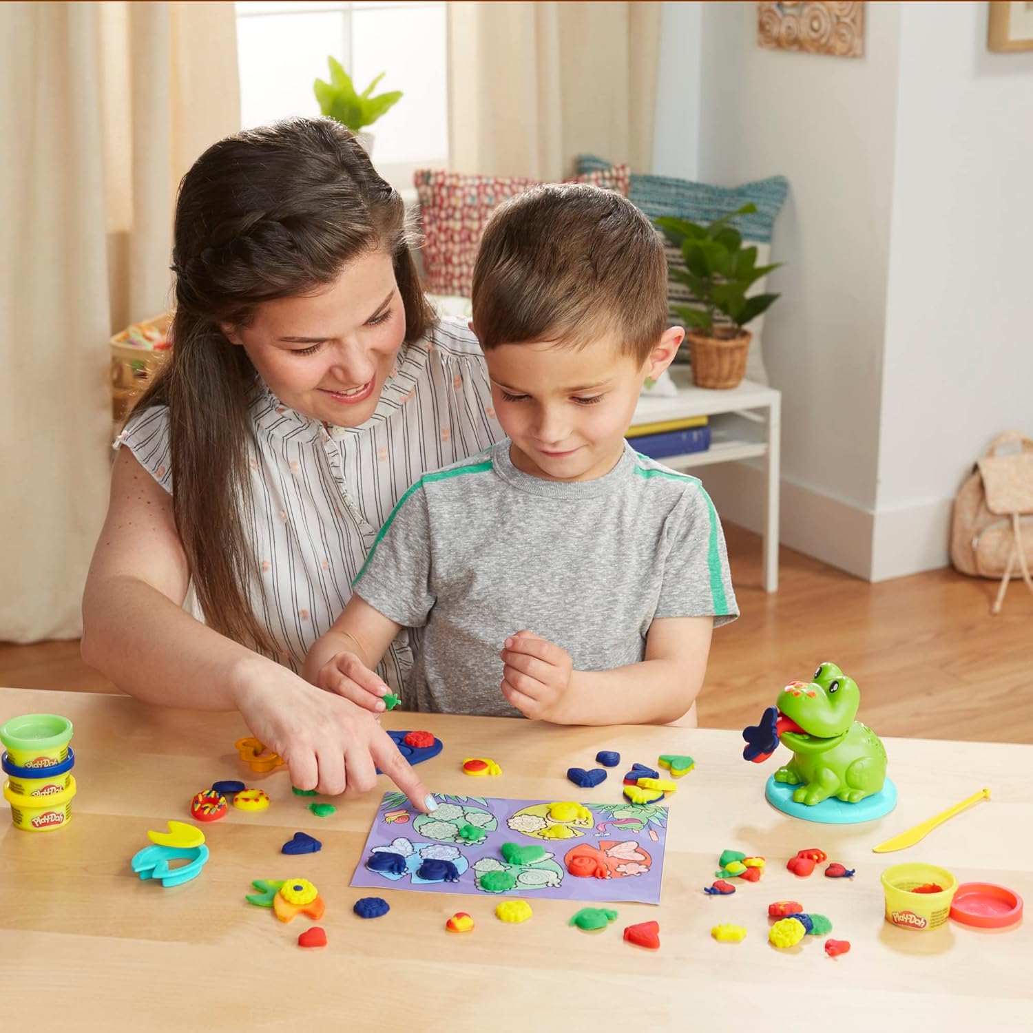 Foto 8 pulgar | Play Doh Primeras Creaciones Con La Rana Y Los Colores Hasbro