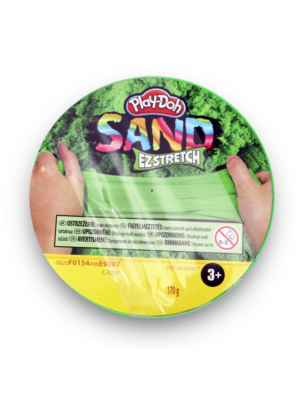 Foto 3 pulgar | Play Doh Sand Ez Stretch Lata Individual Verde Hasbro