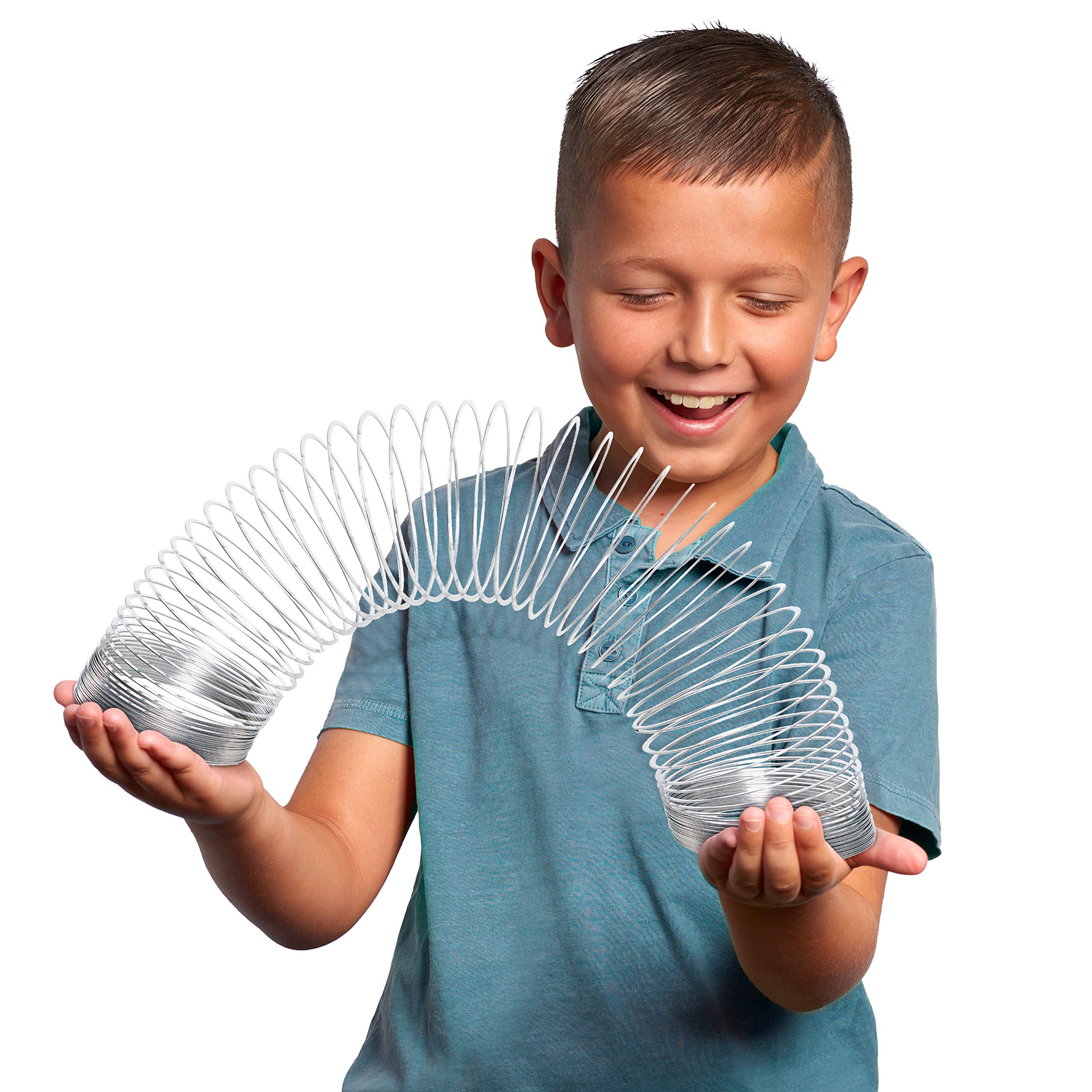Foto 4 pulgar | Juguete Gigante Slinky Walking Spring Juguete Just Play Original Para Niños Mayores De 5 Años - Venta Internacional.