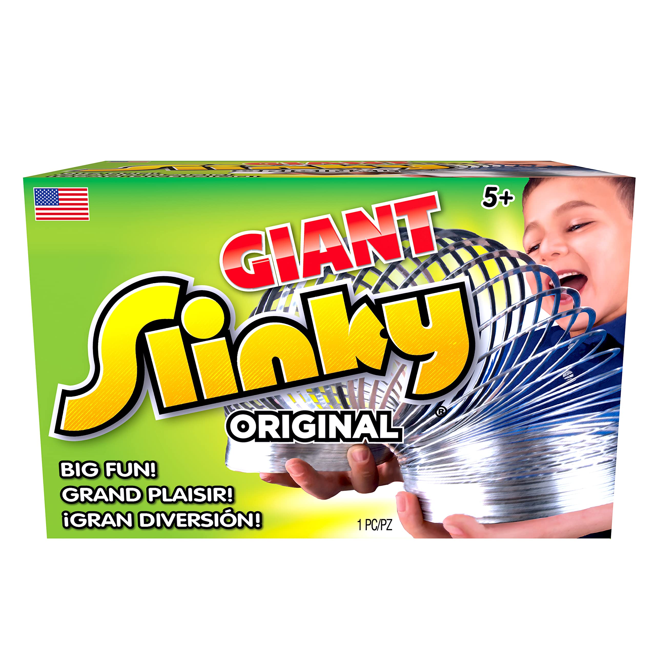 Foto 8 pulgar | Juguete Gigante Slinky Walking Spring Juguete Just Play Original Para Niños Mayores De 5 Años - Venta Internacional.