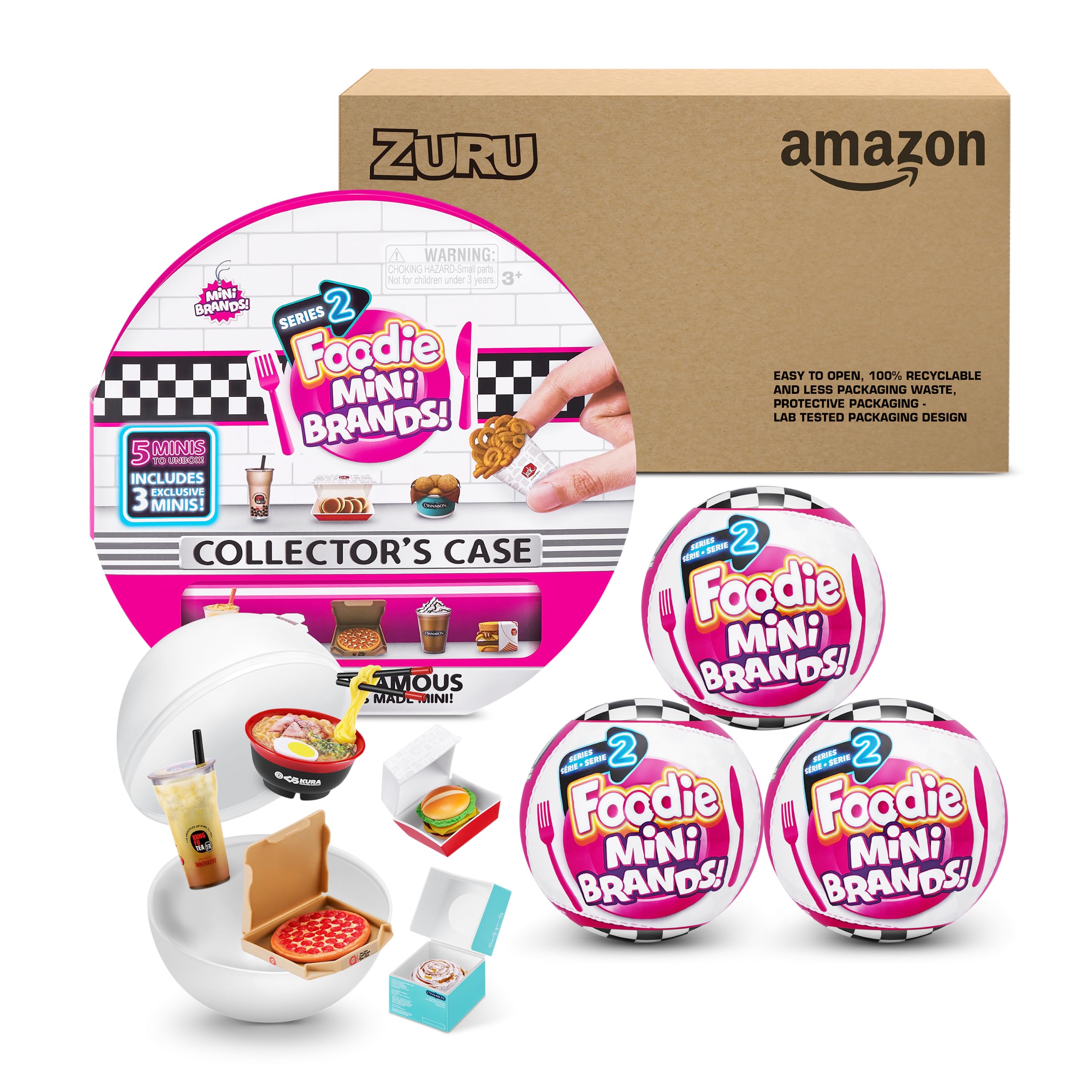 Foto 3 pulgar | Kit De Coleccionista Mini Brands Mini Foodies Series 2 Zuru 5 Surprise - Venta Internacional.