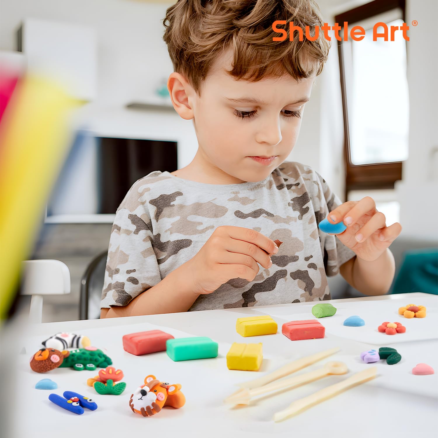 Foto 6 | Kit De Arcilla Polimérica Shuttle Art, 117 Unidades Con 95 Colores Únicos - Venta Internacional.