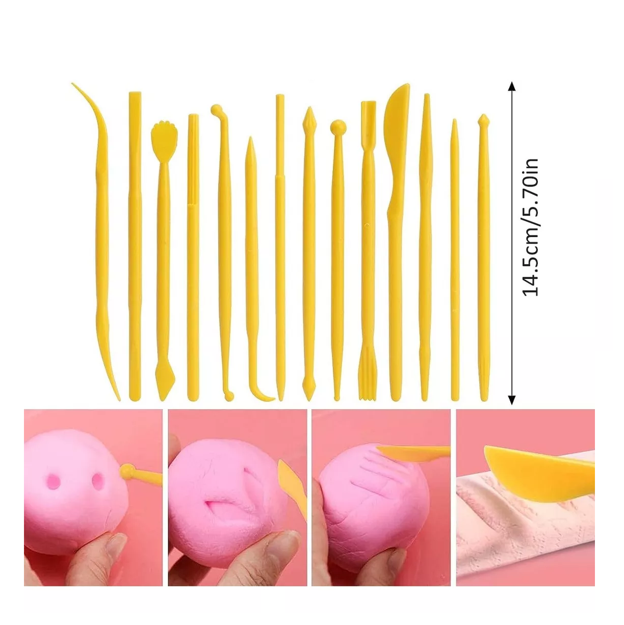 Foto 4 pulgar | Herramientas De Modelado De Cerámica Y Arcilla, 42 Piezas