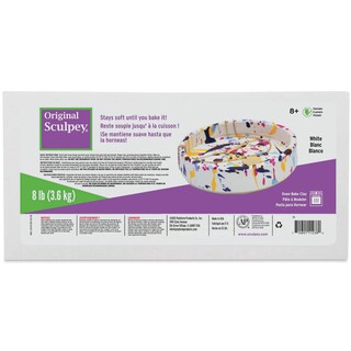 Foto 1 | Arcilla Polimérica Sculpey Fun Express Original Blanca 3,63 Kg - Venta Internacional.