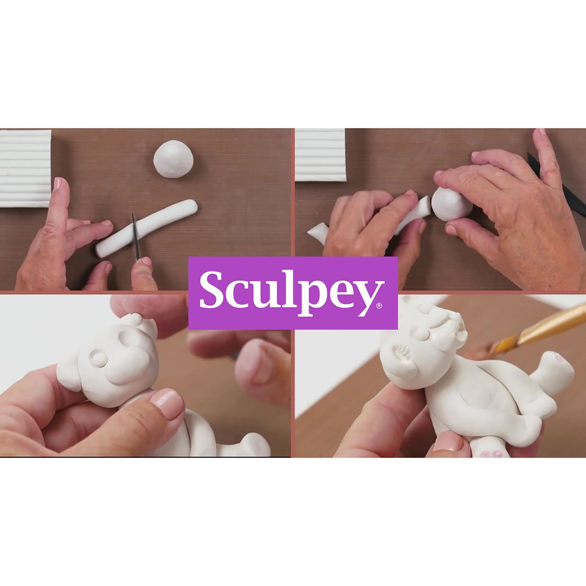Foto 4 pulgar | Arcilla Polimérica Sculpey White Original, Paquete A Granel De 24 Libras - Venta Internacional.