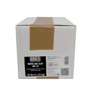 Foto 3 | Clay Amaco White Art No. 25 Low Fire, 25 Kg, Para Construcción Manual - Venta Internacional.