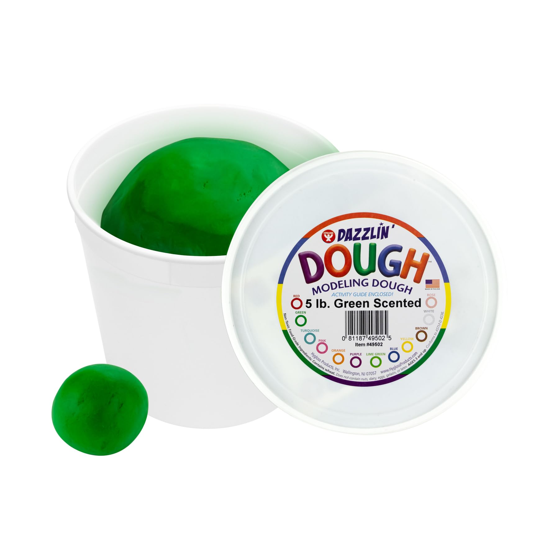 Foto 1 | Masa Para Modelar Hygloss Con Aroma A Lima Verde, Paquete A Granel De 2,27 Kg - Venta Internacional.