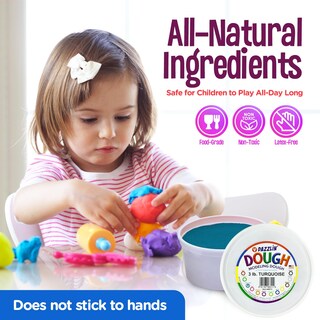 Foto 4 | Masa Para Modelar Hygloss Kids, Sin Perfume, 1,36 Kg, Color Turquesa - Venta Internacional.