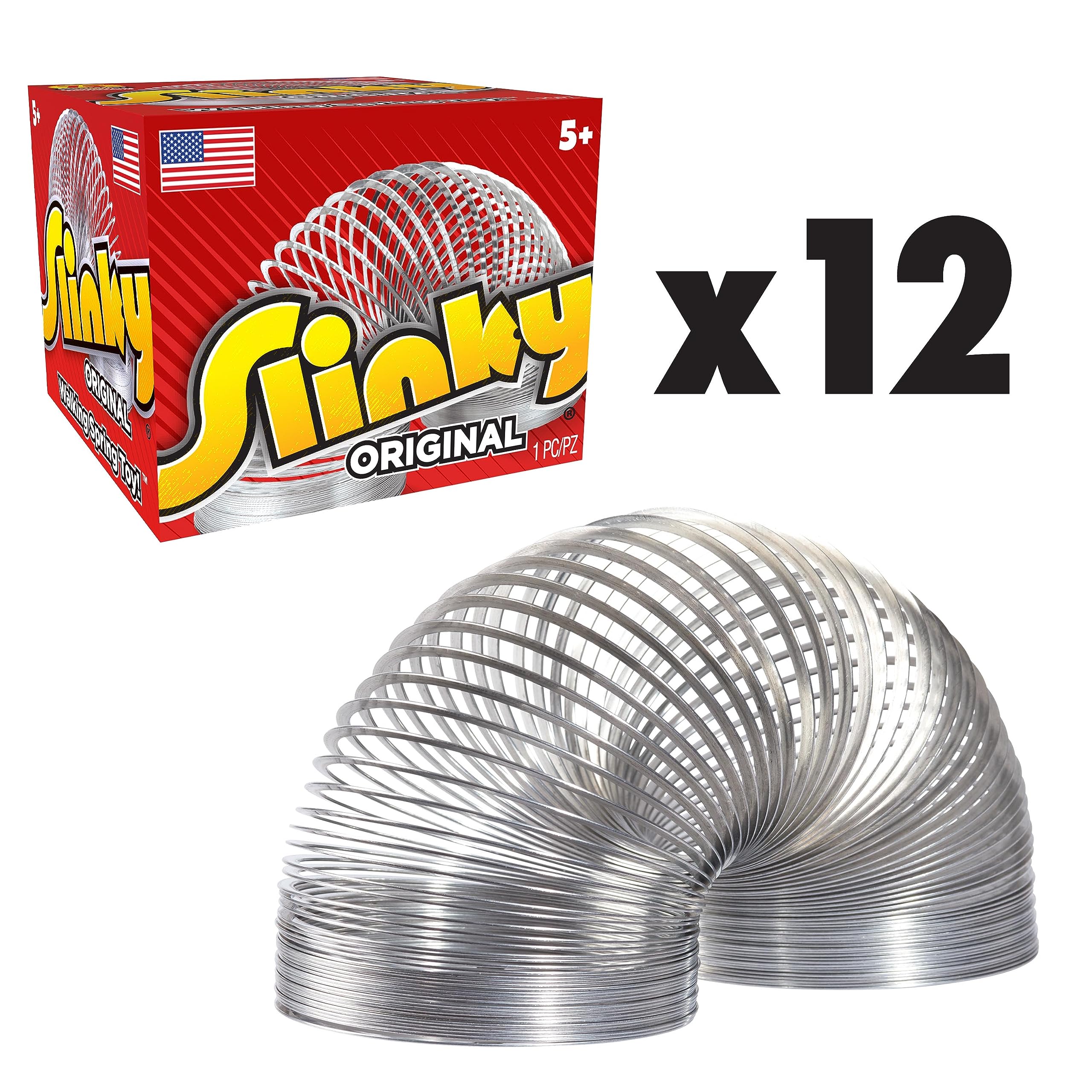 Foto 5 pulgar | Toy Just Play Classic Slinky, Paquete De 12 Unidades, Tamaño Pequeño - Venta Internacional.