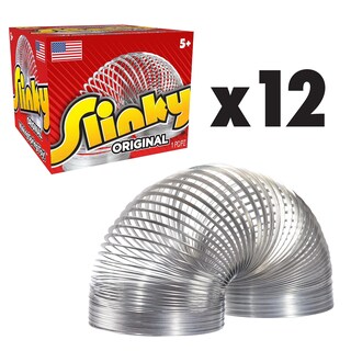 Foto 4 | Toy Just Play Classic Slinky, Paquete De 12 Unidades, Tamaño Pequeño - Venta Internacional.