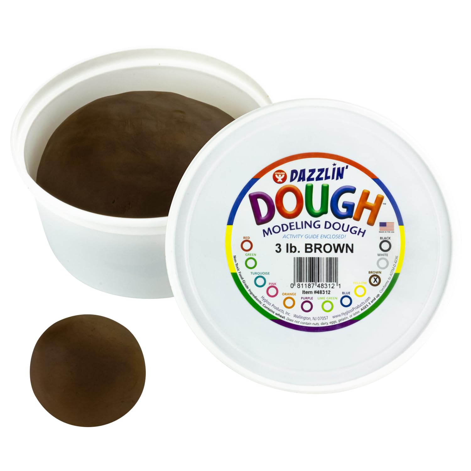 Foto 1 | Masa Para Modelar Hygloss Products Dazzlin', Sin Perfume, 1,36 Kg - Venta Internacional.