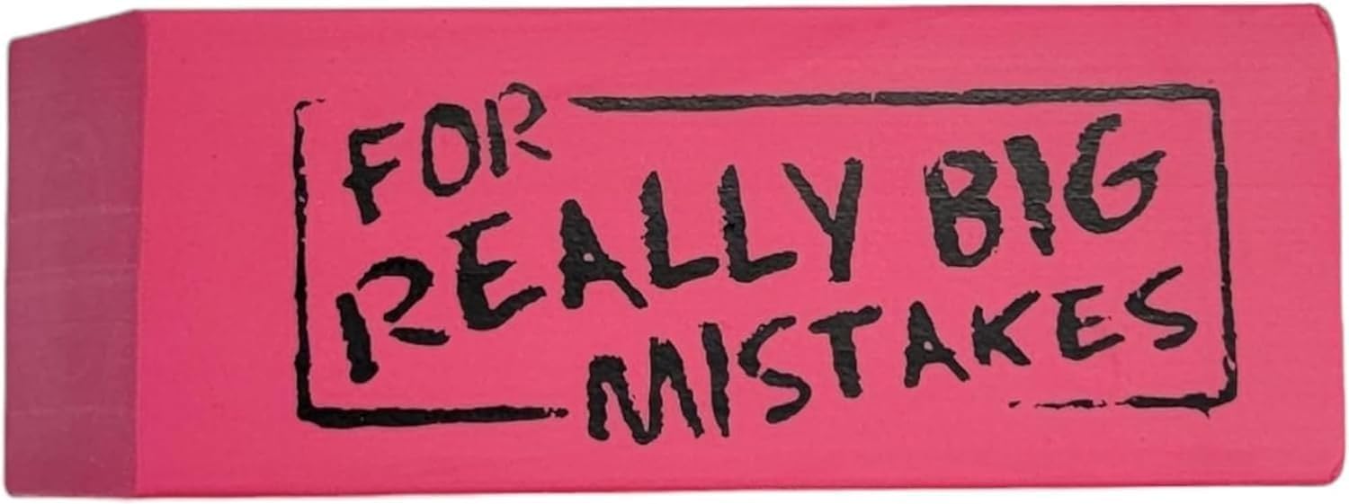 Foto 2 pulgar | Cuña Eraser Rhode Island Novelty Jumbo Big Mistake - Venta Internacional.