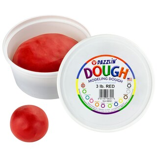 Foto 1 | Masa Para Modelar Hygloss Products Dazzlin' Dough, Color Rojo, 1,36 Kg - Venta Internacional.