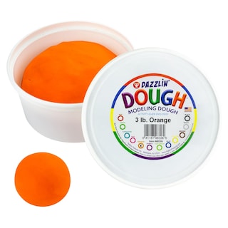 Foto 1 | Masa Para Modelar Hygloss Dazzlin Dough, Naranja, Tarro De 1,36 Kg - Venta Internacional.