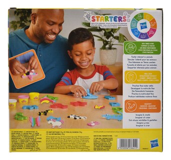 Foto 3 | Play Doh Animales 6 Botes Y 10 Moldes 170g Hasbro