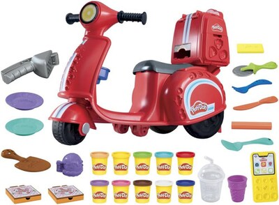 Foto 2 | Play Doh Moto Repartidora De Pizzas 567g Hasbro