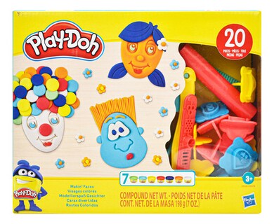 Foto 1 | Play Doh Caras Coloridas Y Divertidas 198g Hasbro