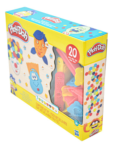 Foto 3 pulgar | Play Doh Caras Coloridas Y Divertidas 198g Hasbro