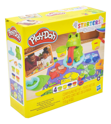 Foto 2 | Play Doh Creaciones Con La Rana Y Los Colores 113g Hasbro