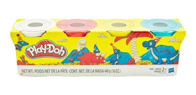Foto 2 | Paquete 12 Play Doh Latas Masa 448g Dinosaurios Zoo Helados