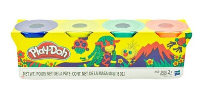 Foto 3 | Paquete 12 Play Doh Latas Masa 448g Dinosaurios Zoo Helados