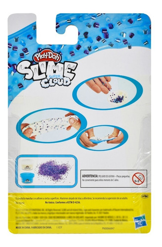 Foto 4 pulgar | Play Doh Slime Super Cloud Perlas Chocan Y Truenan Hasbro