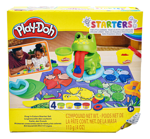Foto 1 | Play Doh Creaciones Con La Rana Y Los Colores 113g Hasbro Cf