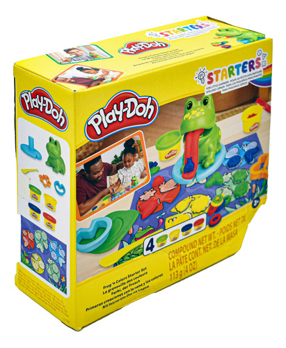 Foto 4 pulgar | Play Doh Creaciones Con La Rana Y Los Colores 113g Hasbro Cf