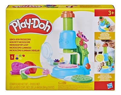 Foto 1 | Play Doh Microscopio Luminoso 284g Hasbro