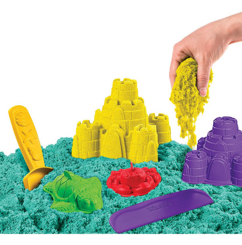 Foto 4 pulgar | Kinetic Sand Escenario Costero 454g Spin Master