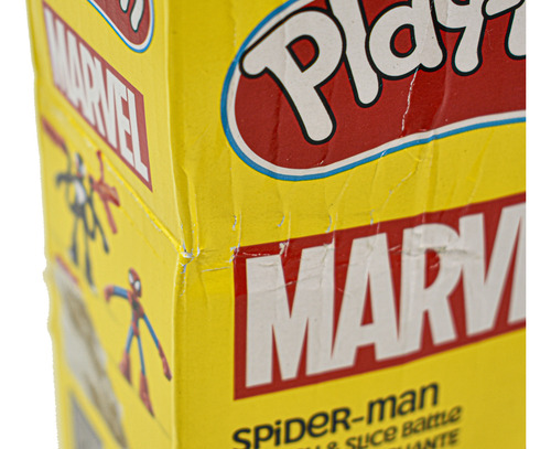 Foto 4 pulgar | Play Doh Marvel Spiderman Lanza Y Atrapa 142g Hasbro Da
